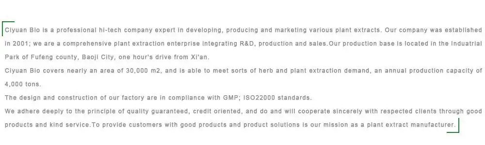 Yam Extract Powder Yam Extract Powder